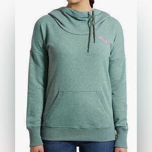 PUMA Refresh Hoodie drawstring drop shoulder athletic lounge cozy shirt Small